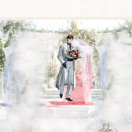 Light and Night x GOODSLOVE - Moment & Eternity Series - Floral Lace Acrylic Stand
