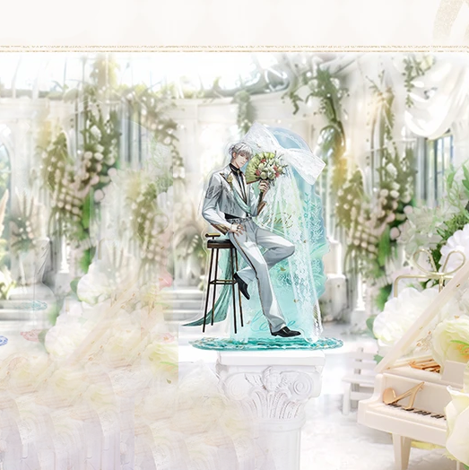 Light and Night x GOODSLOVE - Moment & Eternity Series - Floral Lace Acrylic Stand