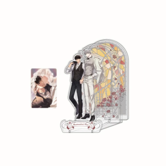 PASSION - Boutonnière's Vow - Diorama Wedding Acrylic Stand