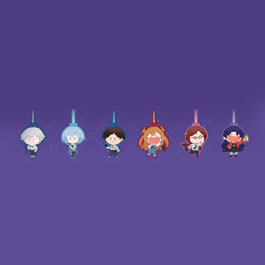 Evangelion - UWA Series - Luggage Tag Charm Blind Box
