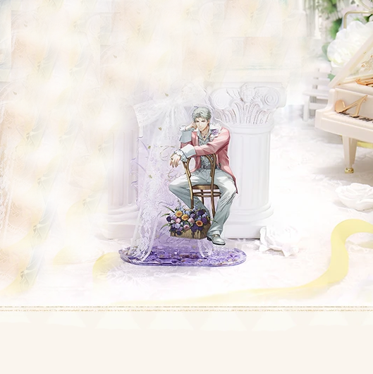 Light and Night x GOODSLOVE - Moment & Eternity Series - Floral Lace Acrylic Stand