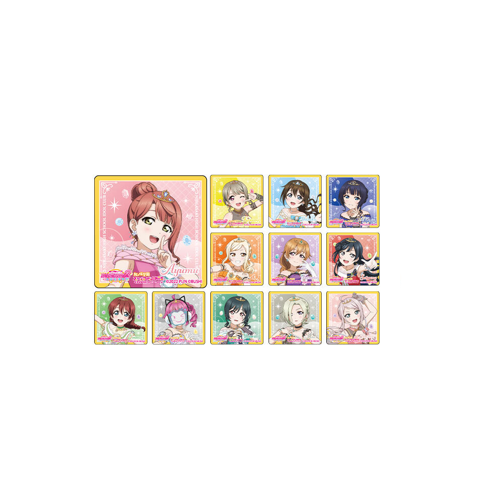 【Pre-Order】Love Live! x Merch Monster - Acrylic Block Blind Box (Nijigasaki Brilliant Jewelry ver)