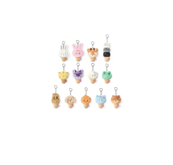 【Pre-Order】Miniteen - Ice Cream Series - Face Keychain