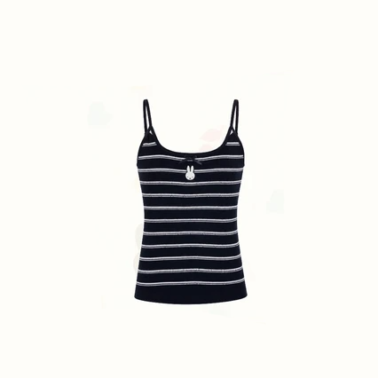 Miffy x w.management - Striped Knit Camisole