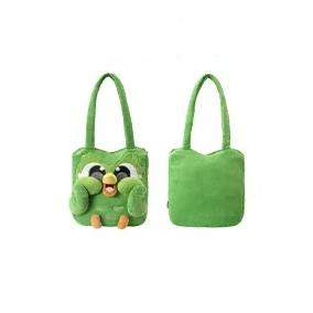 【Pre-Order】Duolingo x MINISO - Plush Shoulder Bag