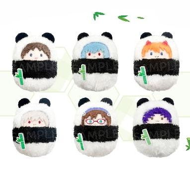 【Pre-Order】Evangelion - Palm Zoo Plush Doll Blind Box (Panda Ver.)