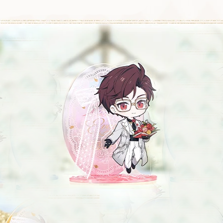 Light and Night x GOODSLOVE - Moment & Eternity Series - Floral Lace Chibi Acrylic Stand