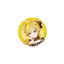 【Pre-Order】Piapro Characters - Chocoanimal Miku Wagon - Foil Tin Badge (w/ Backing Card)