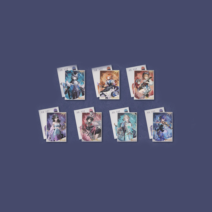 Reverse:1999 - GSAS 2026 - Polyphonic Night Series - Postcard Set (7 pcs)