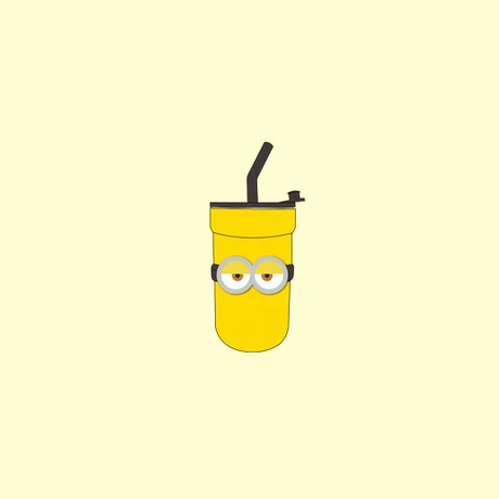 【Pre-Order】Minions & Monsters × MINISO - Double-Wall Straw Tumbler 550mL