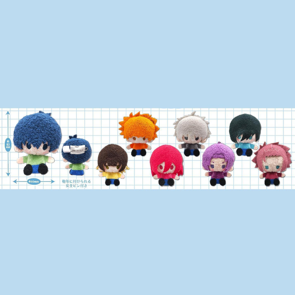 【Pre-Order】Blue Lock - Pearl Plush Pin Doll Blind Box