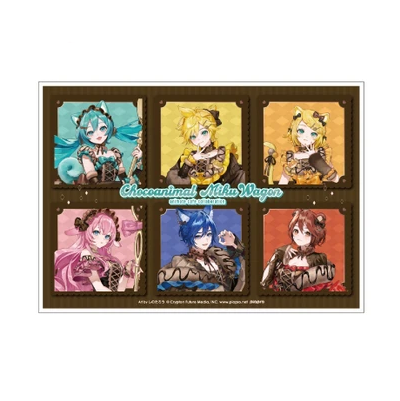 【Pre-Order】Piapro Characters - Chocoanimal Miku Wagon - Acrylic Diorama Box