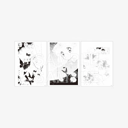 【Pre-Order】Kaitou Saint Tail - Reproduction Art Print (Set of 3, 04)