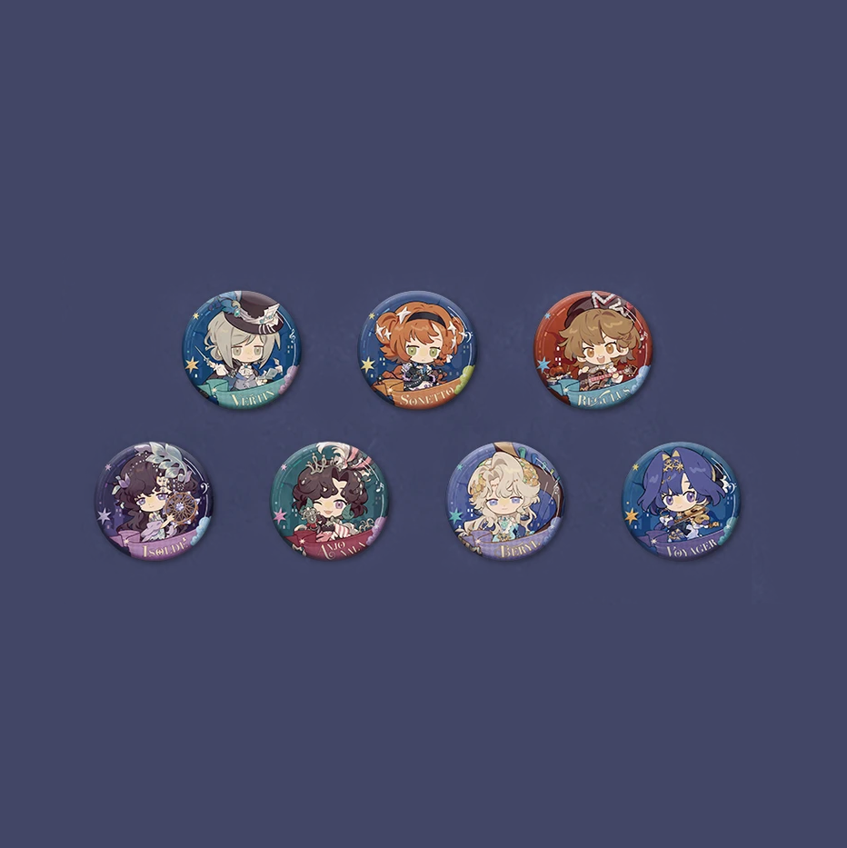 Reverse:1999 - GSAS 2026 - Polyphonic Night Series - Chibi Tin Badge
