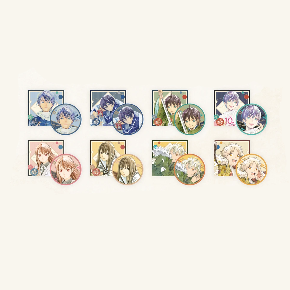 【Pre-Order】Noragami - ComeFor Café - Badge & Photo Card Blind Box