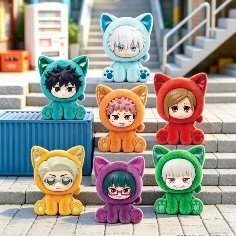 【Pre-Order】Jujutsu Kaisen - Cat Sitting Party Plush