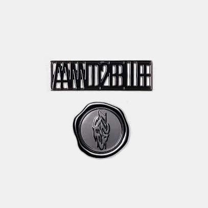 【Pre-Order】 AND2BLE - METAL BADGE SET