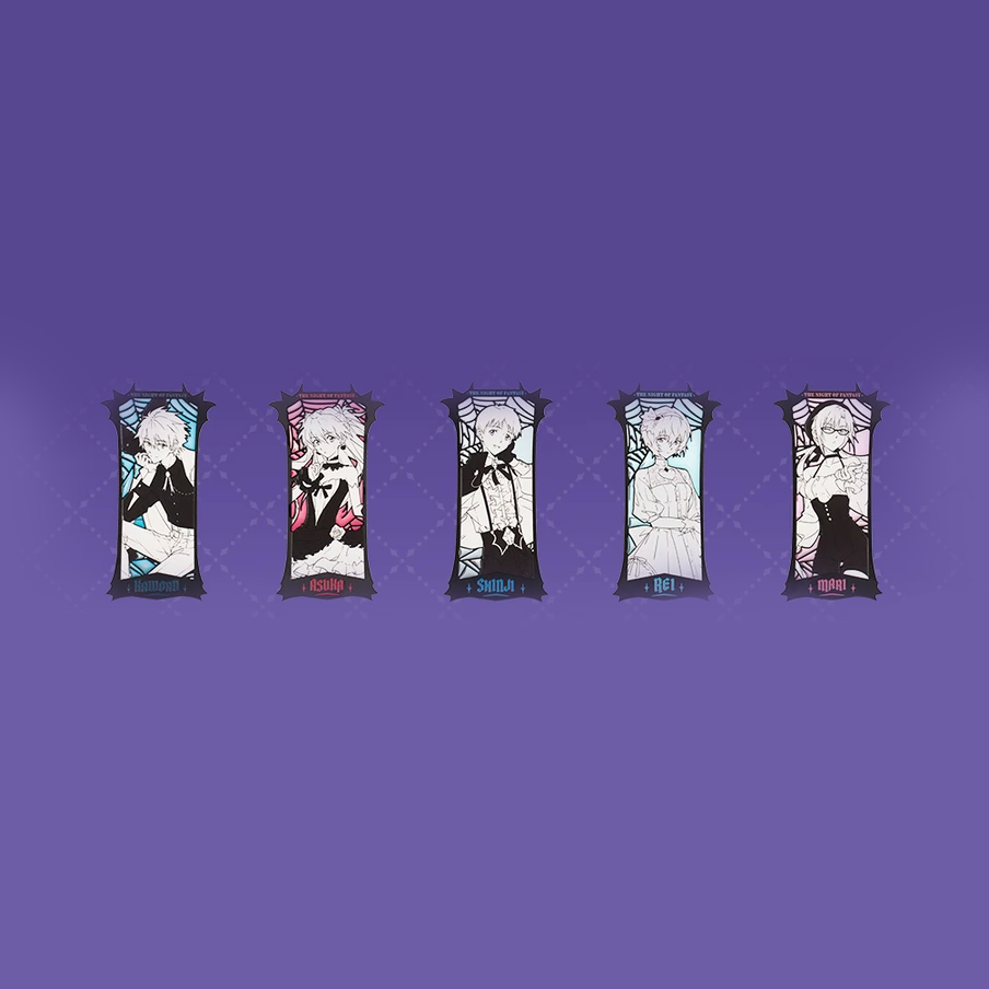 Evangelion - The Night of Fantasy Series - Metal Bookmark
