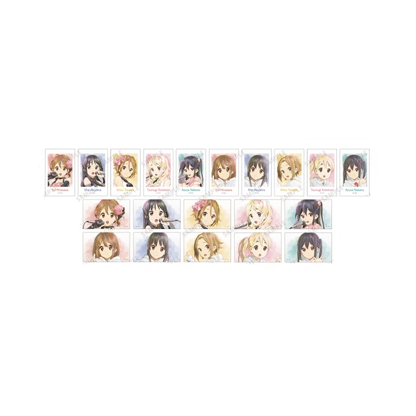 【Pre-Order】K-ON! - Ani-Art aqua label Vol.2 - Collectible Card Blind Box