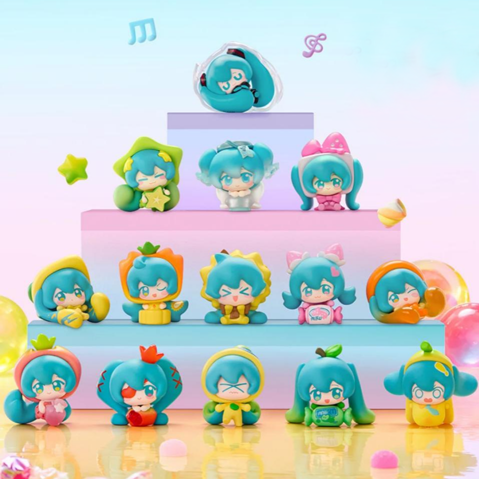 【Pre-Order】Hatsune Miku - Fruit Candy Qface Blind Box