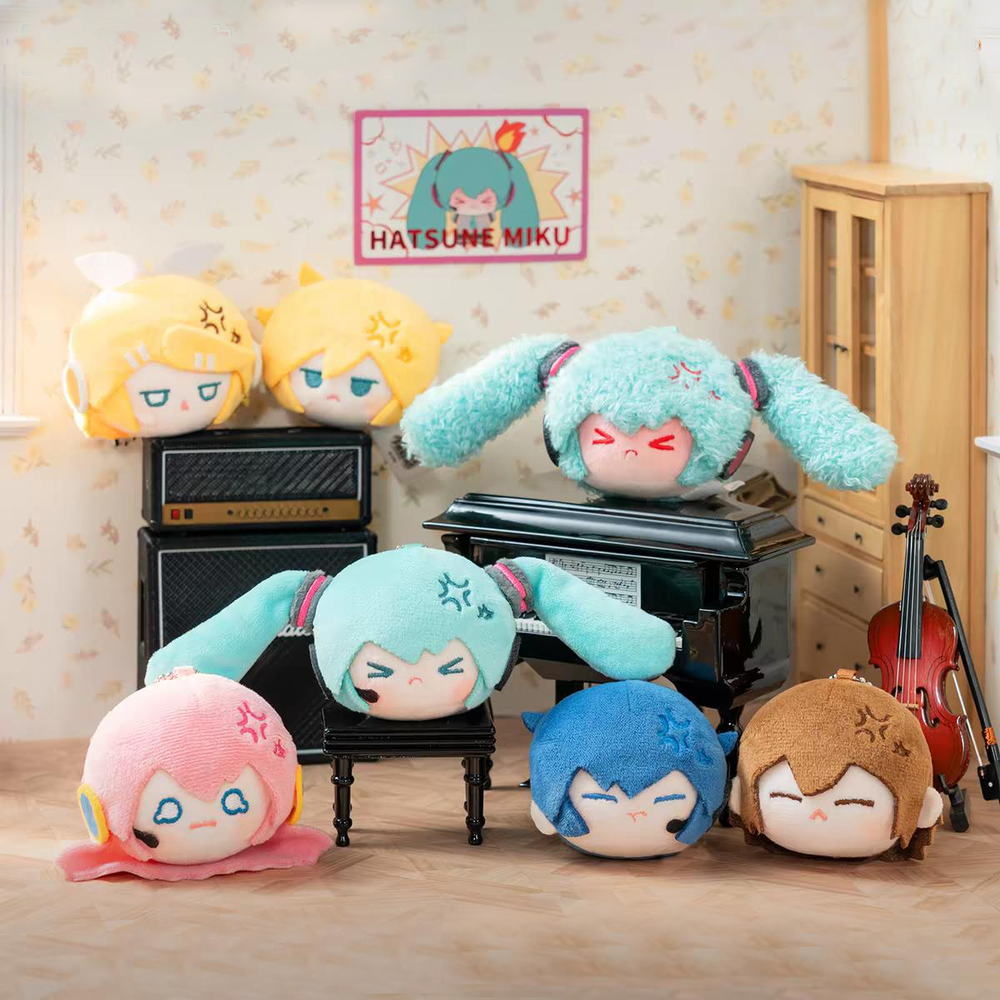 【Pre-Order】Hatsune Miku - Puffy Cheeks Mini Dumpling Charm Blind Box