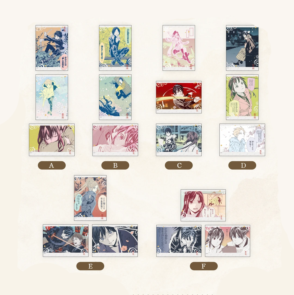 【Pre-Order】Noragami - ComeFor Café - Postcard Set
