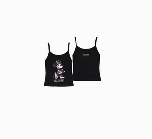 【Pre-Order】DISNEY X BLACKPINK - Minnie Tank Top (Black)
