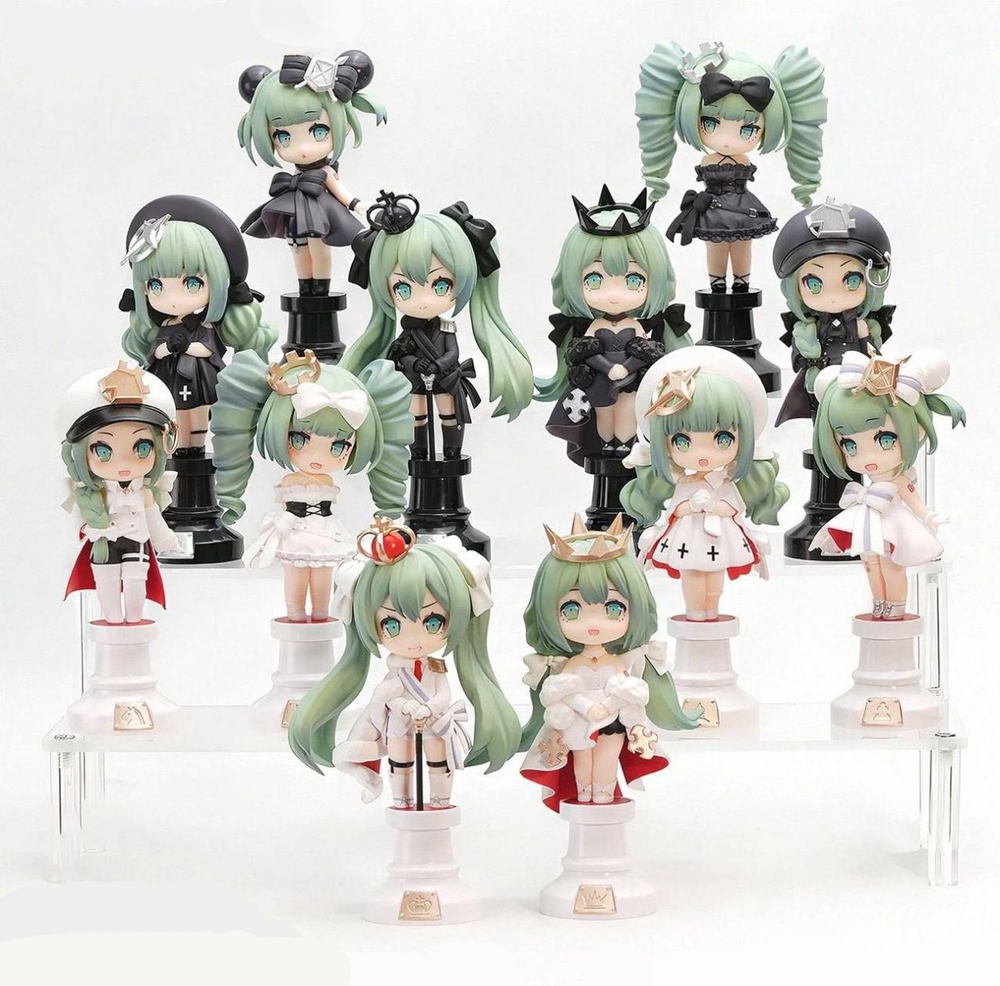 【Pre-Order】Hatsune Miku - Chess Mini Figure Black Blind Box