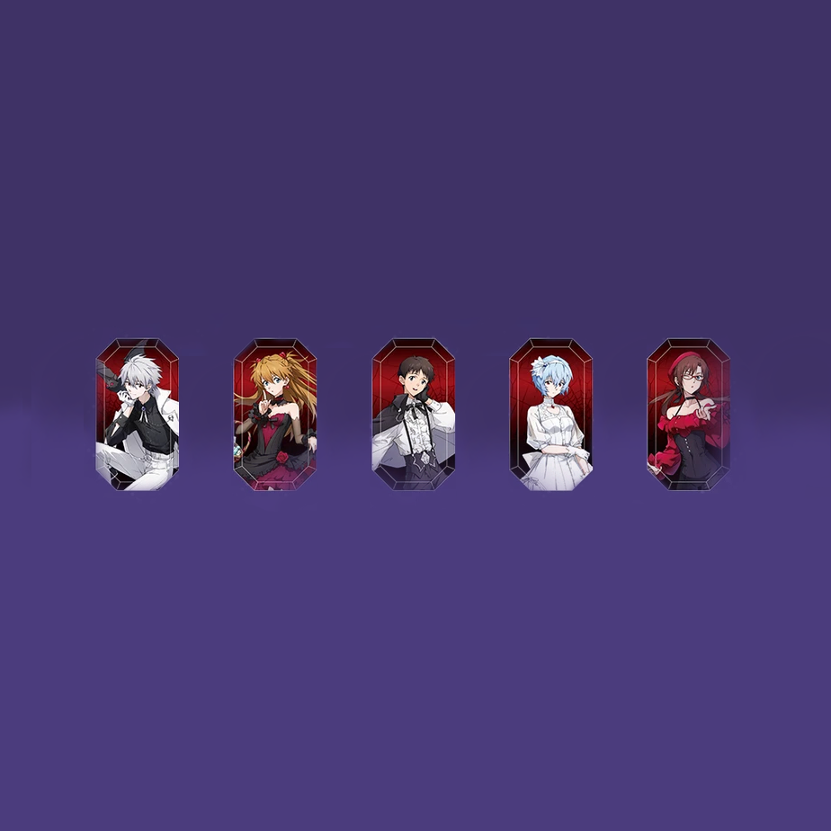 Evangelion - The Night of Fantasy Series - Gem-Cut Liquid Acrylic Block