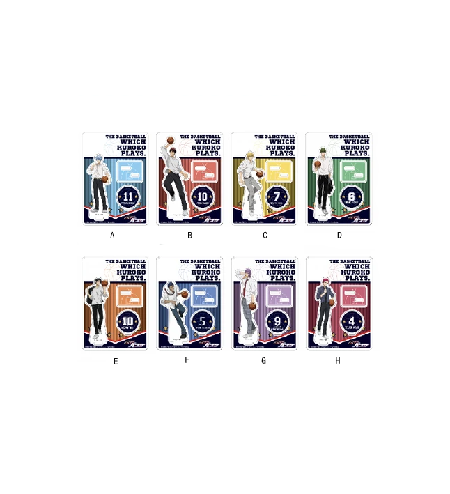 【Pre-Order】Kuroko's Basketball x BW2026 - After School Game! ver. Acrylic Stand (140x100mm)
