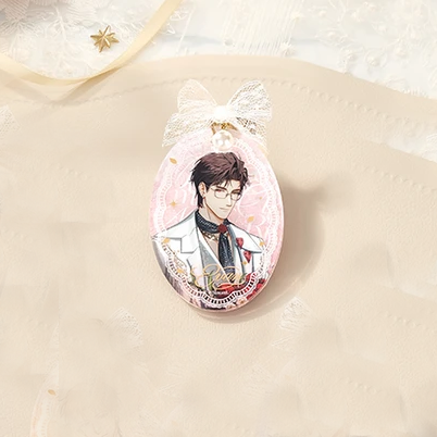 Light and Night x GOODSLOVE - Moment & Eternity Series - Floral Lace Acrylic Charm