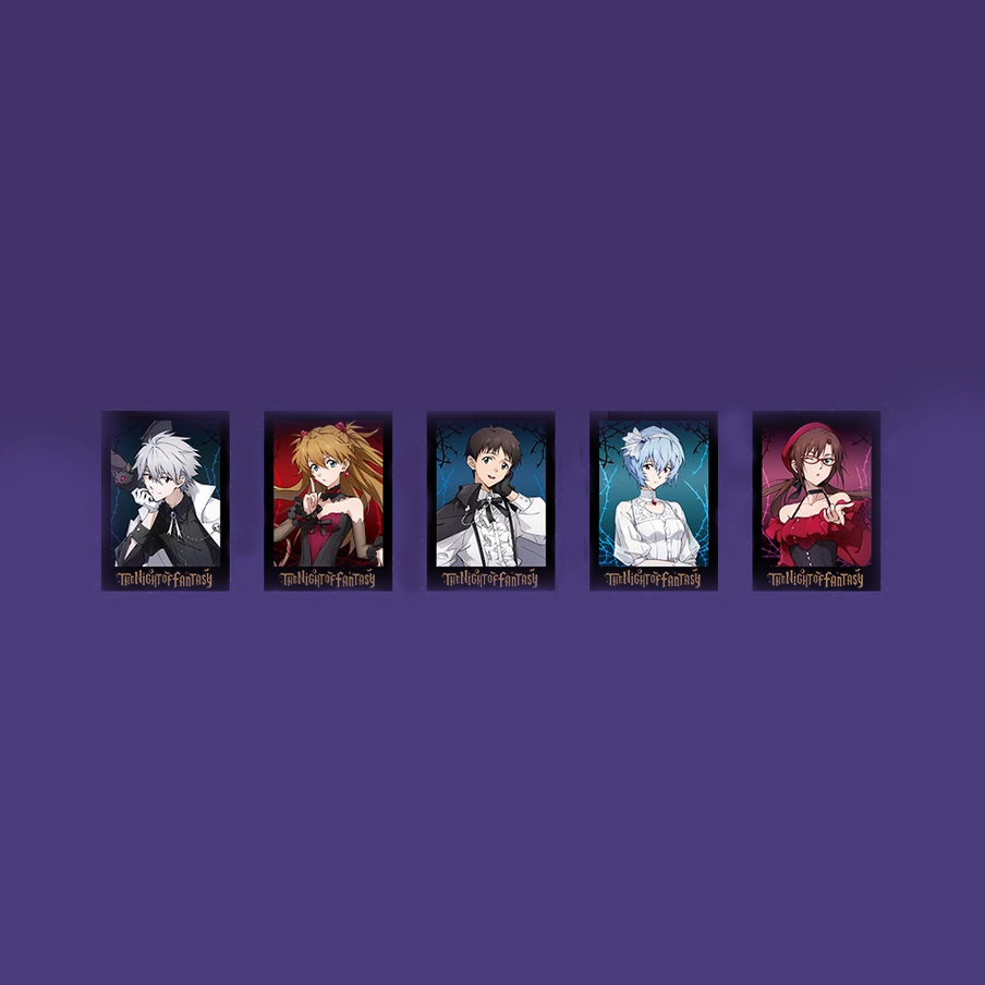 Evangelion - The Night of Fantasy Series - Instant-Style Photo Card Blind Box