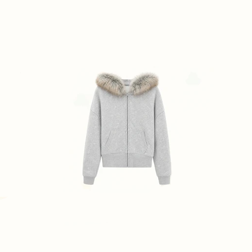 【Pre-Order】Miffy x w.management - Fur-Collar Thick Jacket