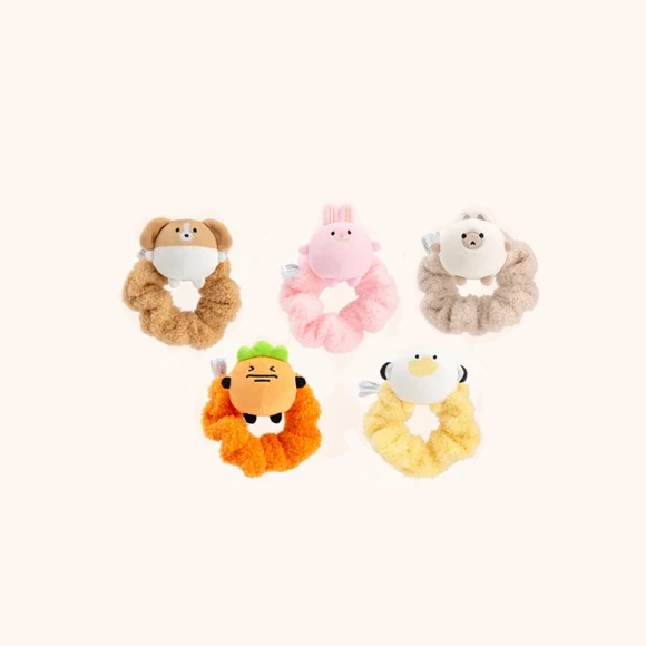 【Pre-Order】LiPU Friends × Irasutoya - Plush Scrunchie