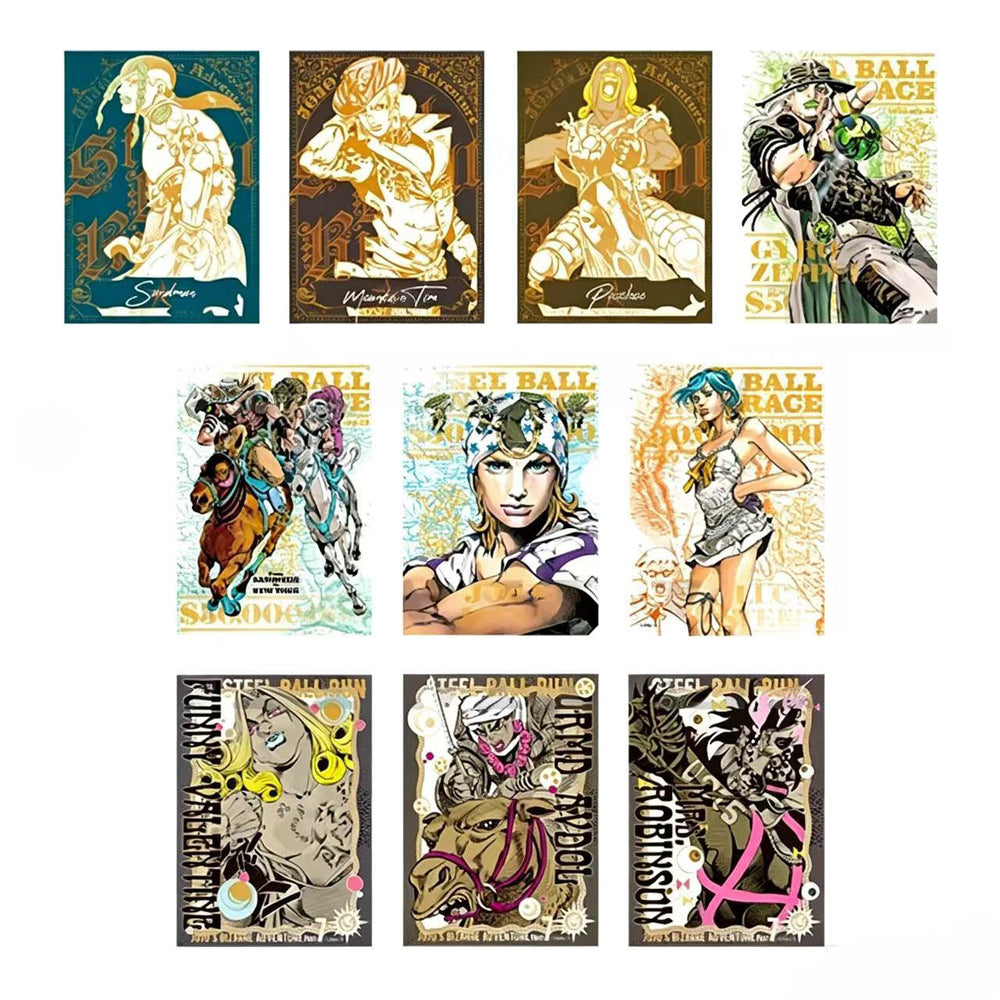 【Pre-Order】JOJO's Bizarre Adventure - Gold Foil Transparent Card
