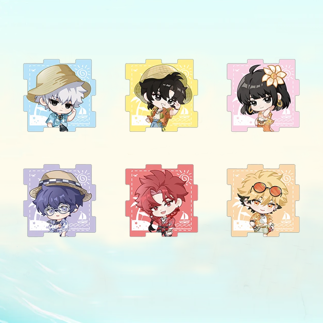 【Pre-Order】Link Click - Island Vacation Series - Chibi Fridge Magnet
