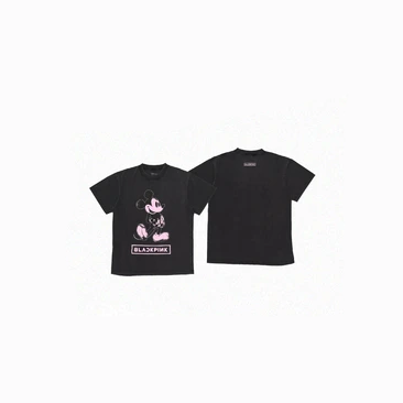 【Pre-Order】DISNEY X BLACKPINK - Mickey Tee (Vintage Black)