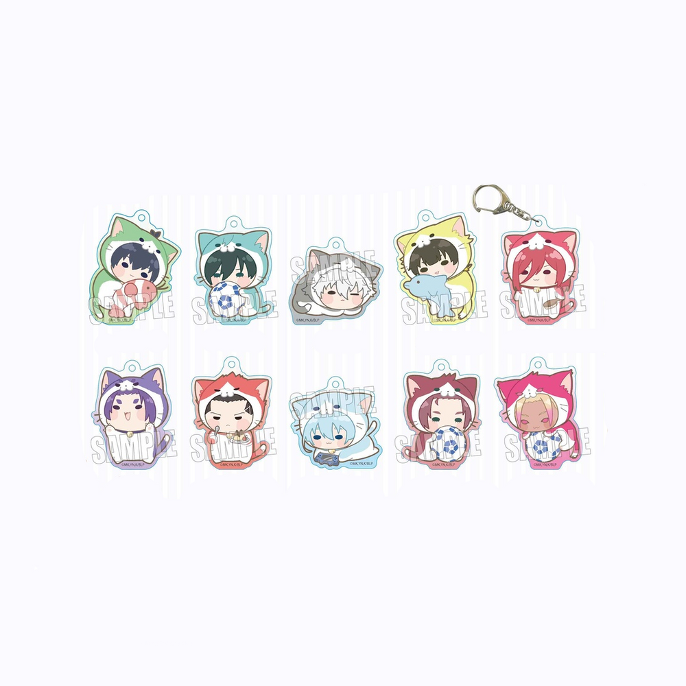 【Pre-Order】BLUE LOCK - MOFU-MANIA Series - Mofu-Mania Acrylic Keychain