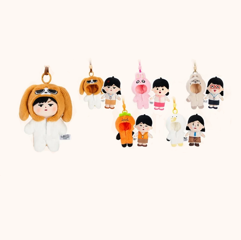 【Pre-Order】LiPU Friends × Irasutoya - Lie Flat Plush Charm (Pajama + Mini)