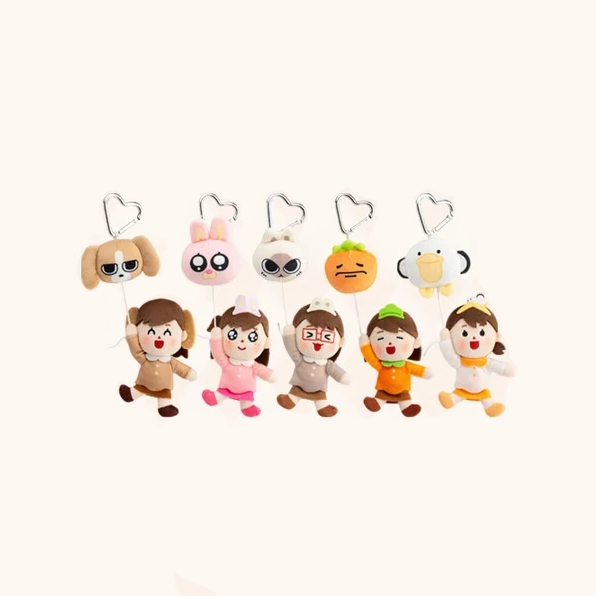 【Pre-Order】LiPU Friends × Irasutoya - Oshi Cheer Balloon Charm