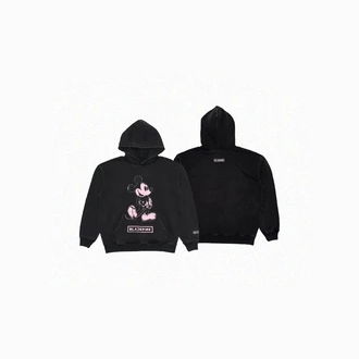 【Pre-Order】DISNEY X BLACKPINK - Mickey Hoodie (Vintage Black)