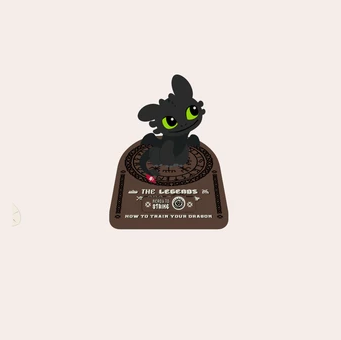【Pre-Order】How to Train Your Dragon - Desktop Stand