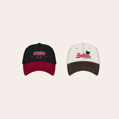 【Pre-Order】How to Train Your Dragon - Toothless Color-Block Baseball Cap