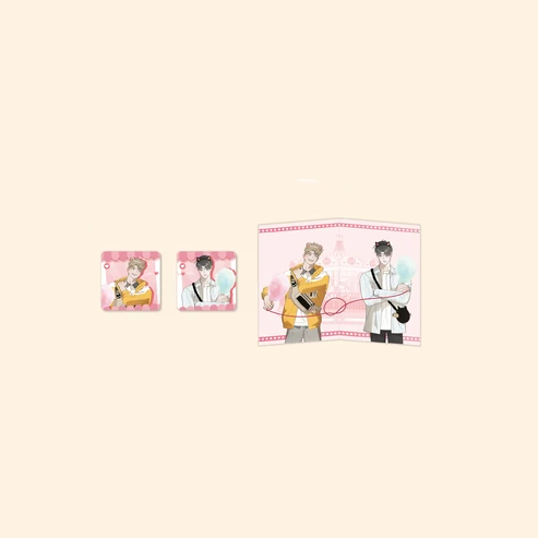 【Pre-Order】Red Thread Quest - March Monster -Amusement Park Series Badge Set
