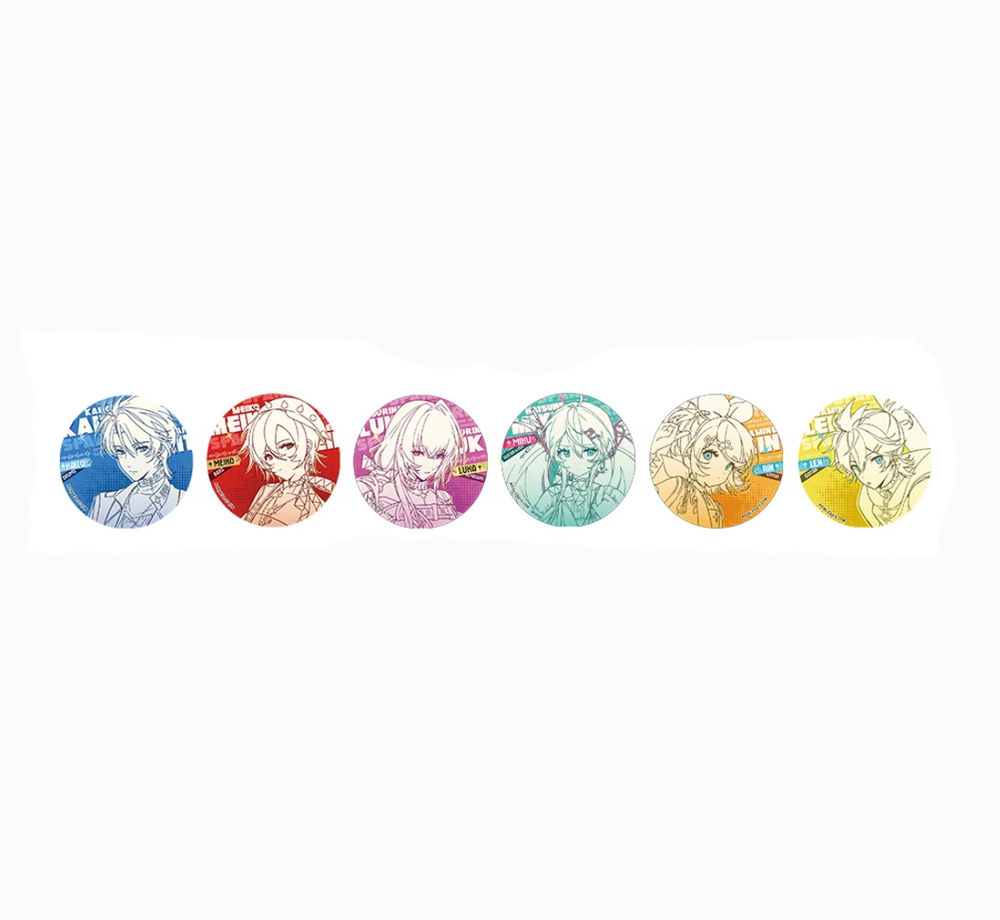【Pre-Order】Hatsune Miku - SPARK - Line Art Badge