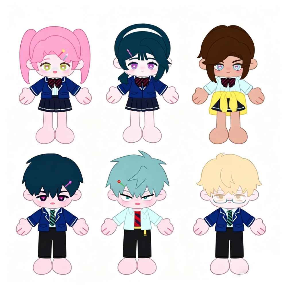 【Pre-Order】Alien Stage - Anakt High School Series - Chuichui Style Plush Toy Blind Box