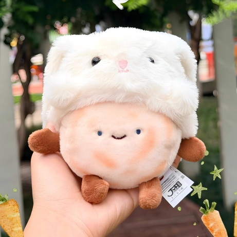 Rongmomo - Mid-Autumn Limited Jade Rabbit Hat Plush Doll