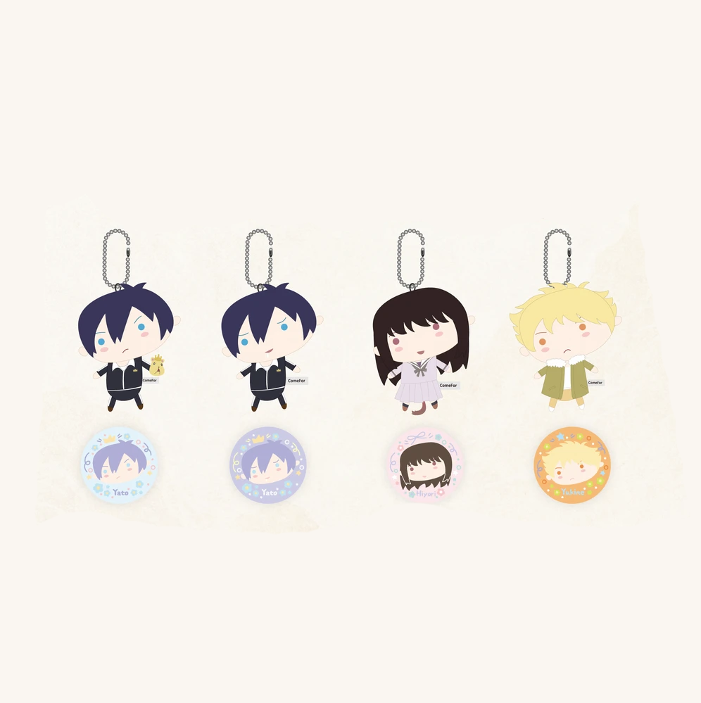【Pre-Order】Noragami - ComeFor Café - Pia! Ji! Series Plush Pendant Blind Box